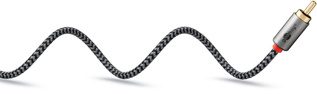 EAN 4040849652851 - Goobay 65285 cable de audio 1 m 3,5mm 2 x RCA Negro, Plata imagen 10