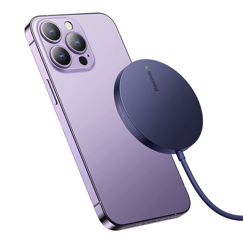 EAN 6932172623289 - Baseus Simple Mini3 Smartphone Púrpura USB Cargador inalámbrico Carga rápida Interior imagen 1