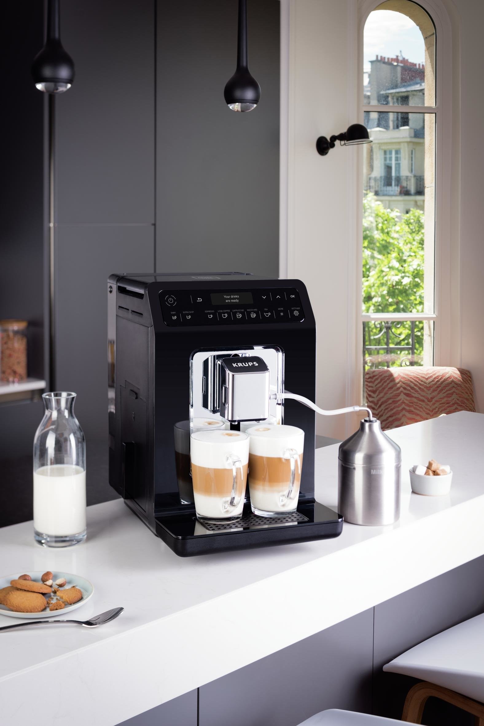 Cafetera Krups Evidence Ea8908 Eléctrica Totalmente Automática Máquina Espresso 2,3 L