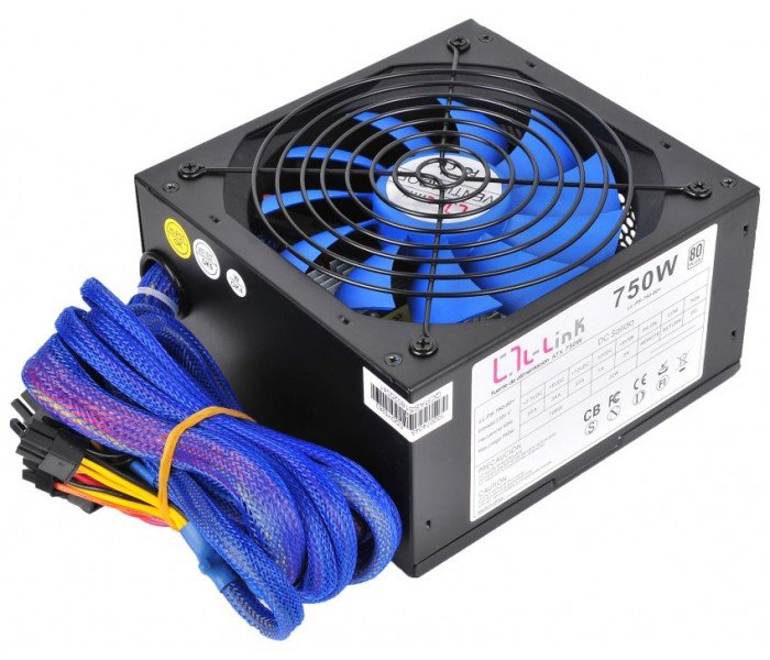 L-Link Fuente De Alimentación 750w Ll-Ps-750-80+