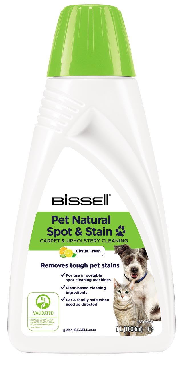 EAN 0011120265521 - Bissell Natural Pet Spot & Stain 1L Líquido (listo para usar) imagen 1