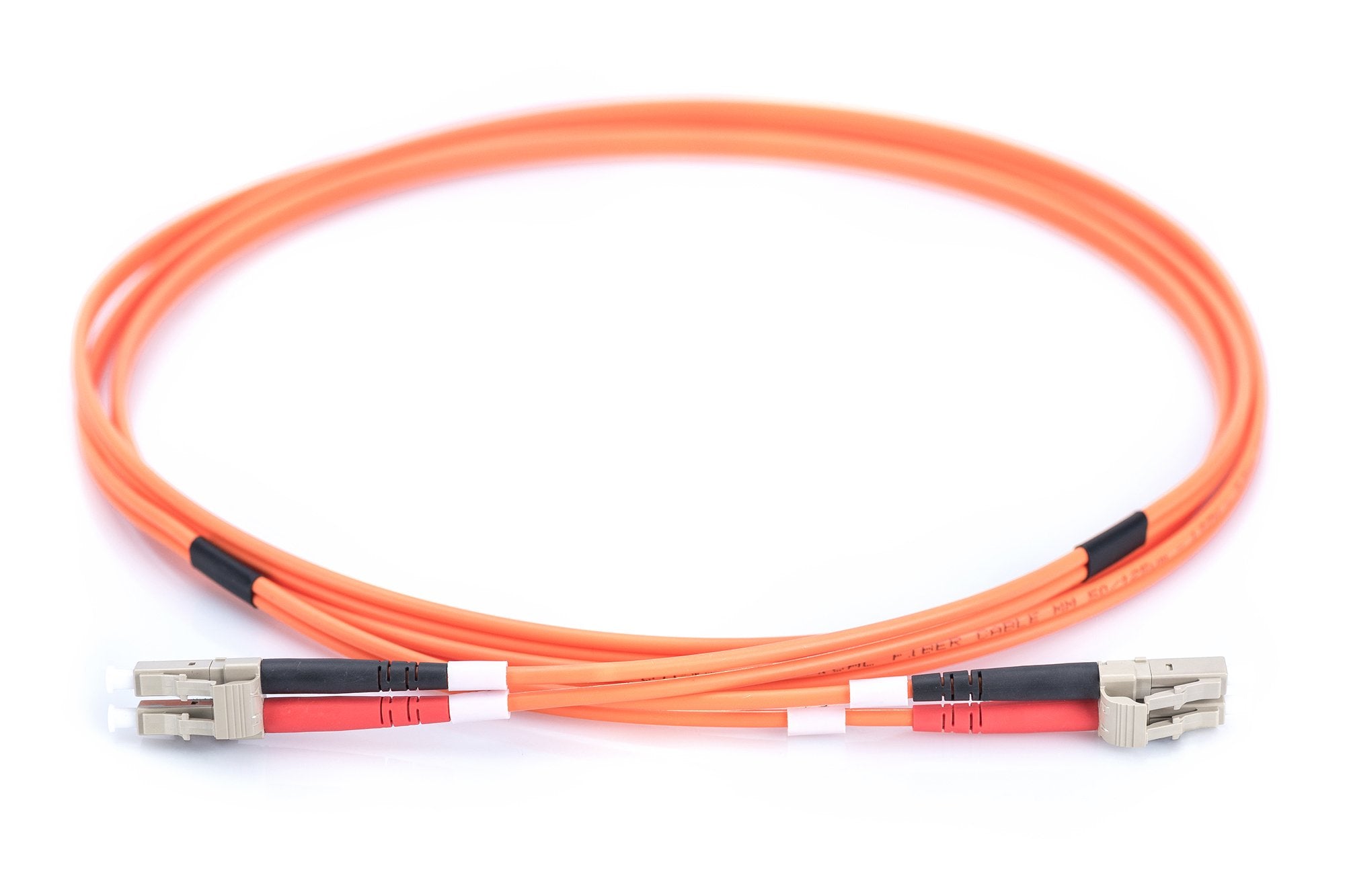 Digitus Lc Om4, 1m Cable De Fibra Optica Om2 Naranja