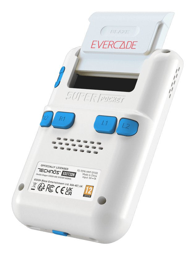 EAN 5060990240812 - Just for Games Super Pocket TECHNOS Edition videoconsola portátil 7,11 cm (2.8") Azul, Blanco imagen 4