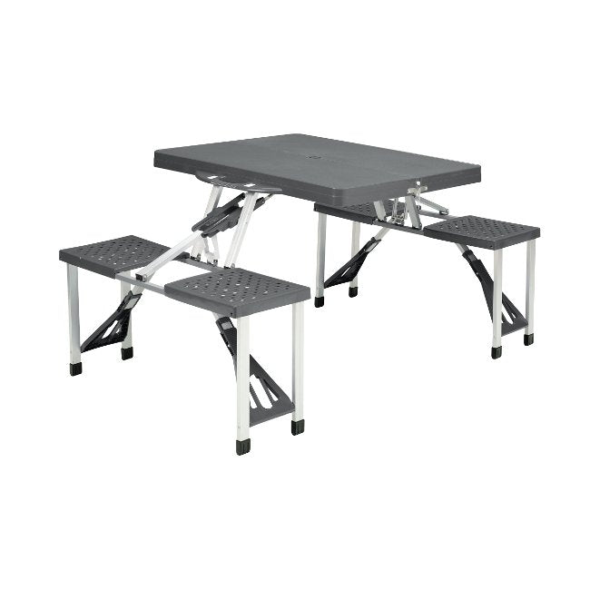 EAN 5709388674104 - Easy Camp 670410 mesa para exterior Negro, Plata Forma rectangular imagen 1