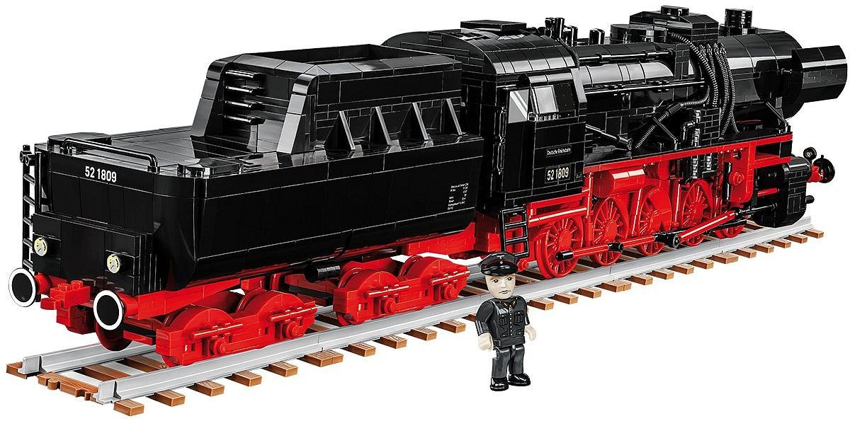 Locomotora De Vapor Cobi Dr Br Clase 52, Juguete De Construcción Escala 1:35