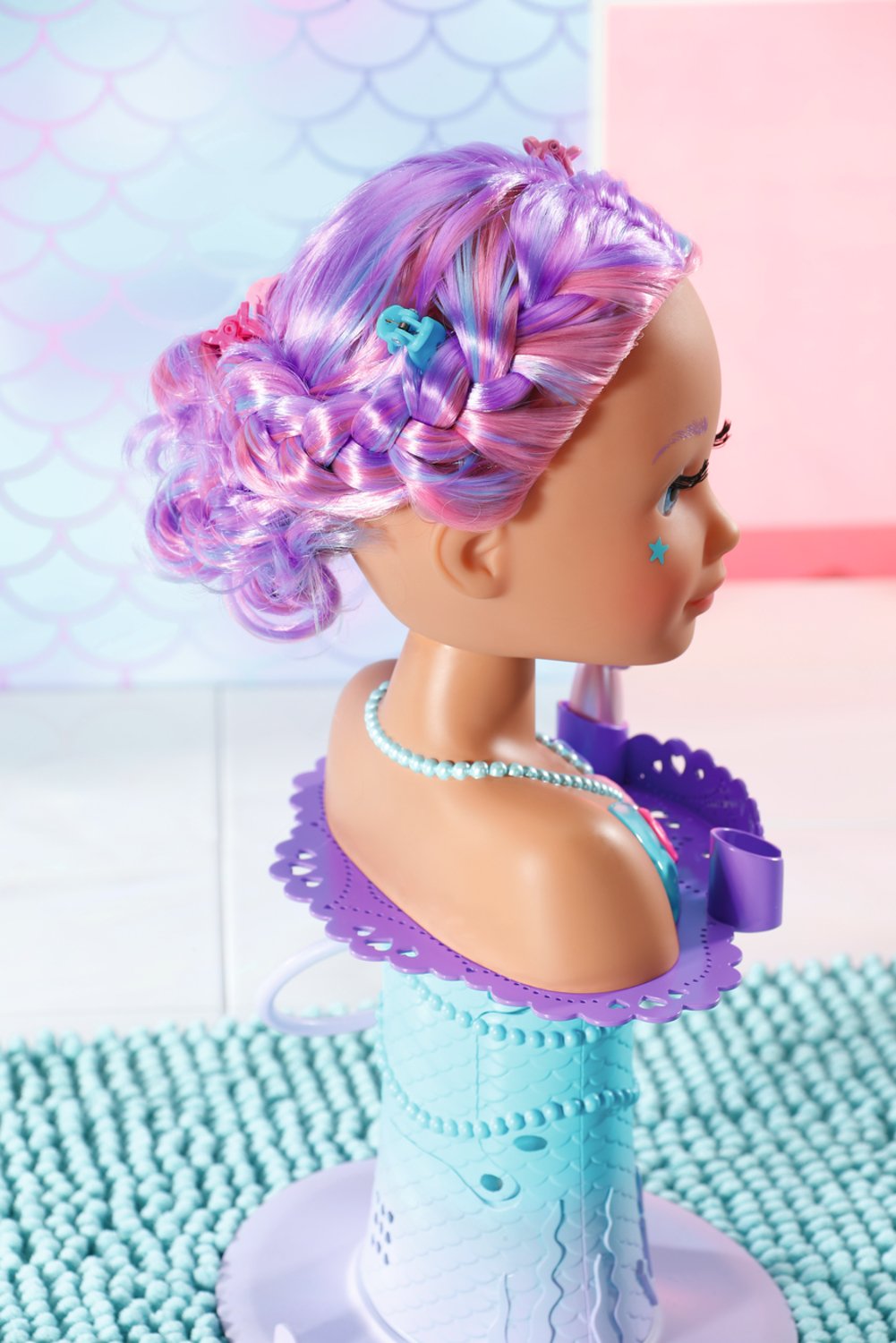 EAN 4001167830550 - BABY born Sister Styling Mermaid Head Muñeca de baño Multicolor imagen 19