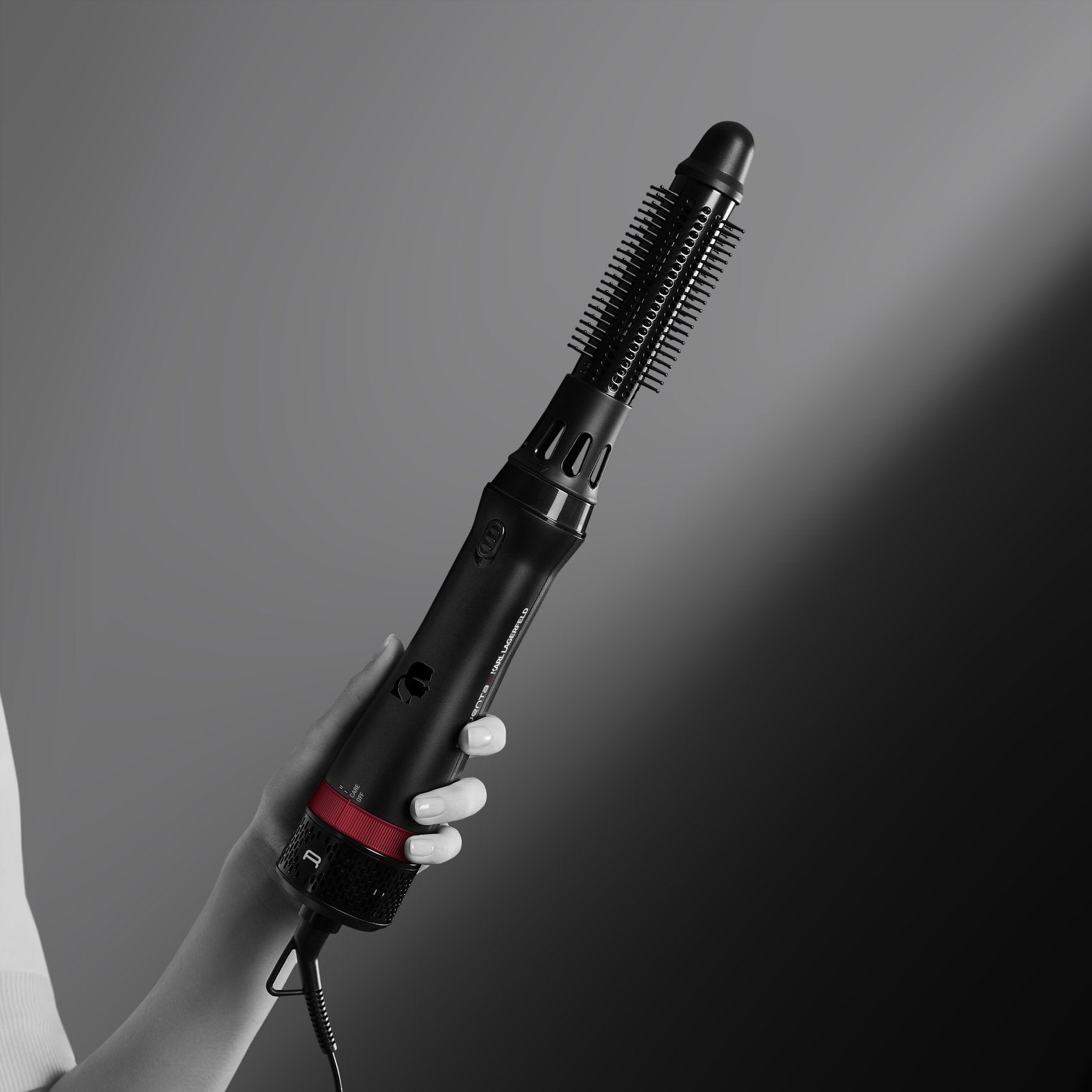 EAN 3121040087657 - Rowenta Express Style CF634L Cepillo de aire caliente Caliente Negro, Rojo 800 W 1,8 m imagen 7