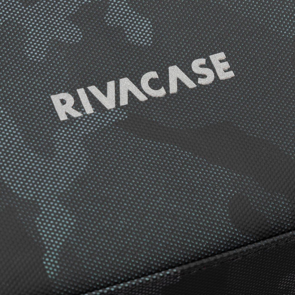 Rivacase Sherwood Bolso De Lona 50 L Poliéster, Poliuretano Camuflaje Gris Camo  7642