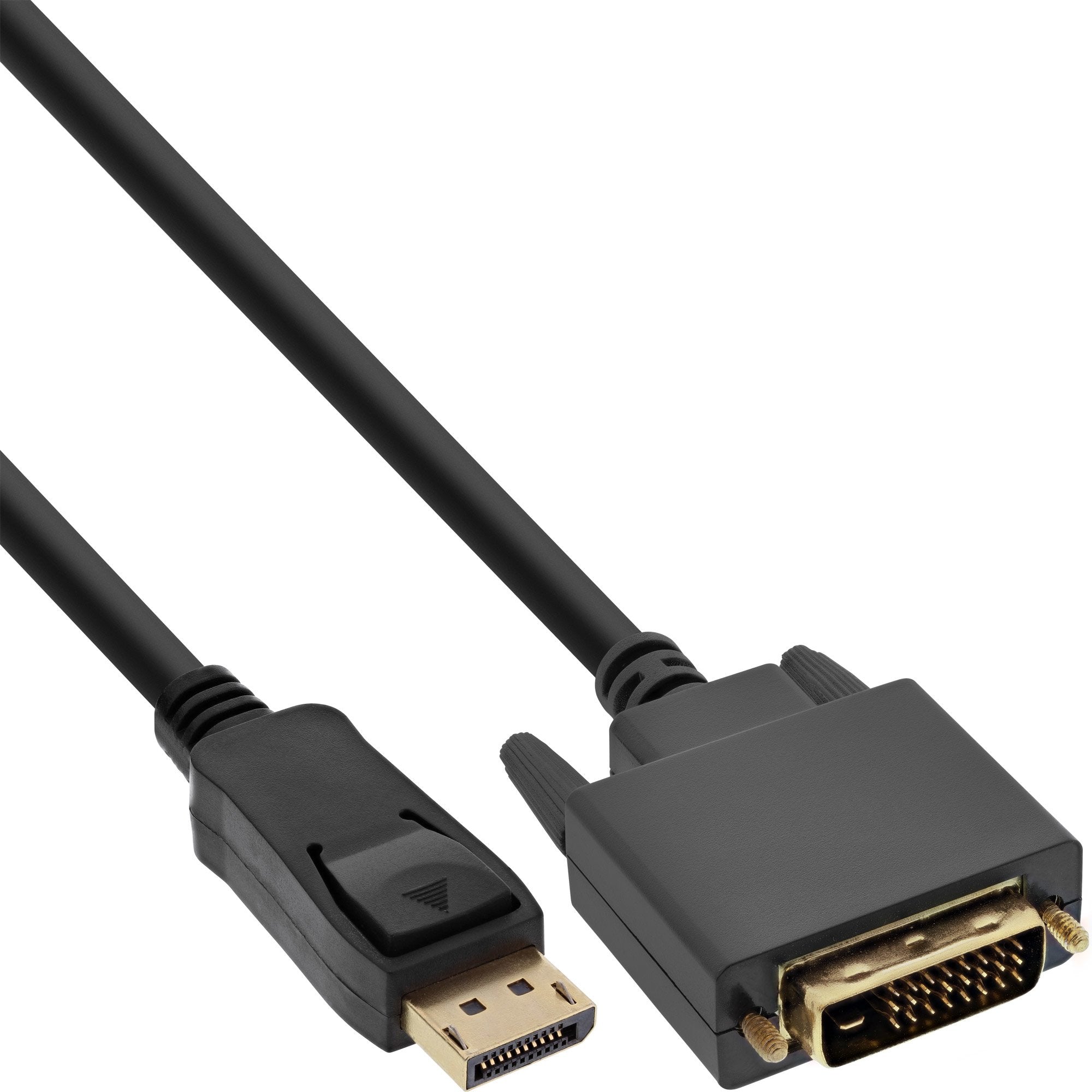 Cable Inline Displayport A Dvi Negro 3m