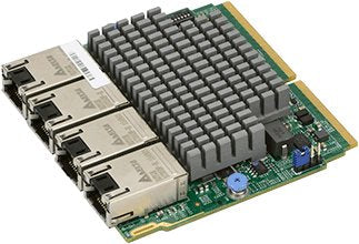 Supermicro Siom 4x Rj45 Tarjeta Y Adaptador De Interfaz Interno Rj-45