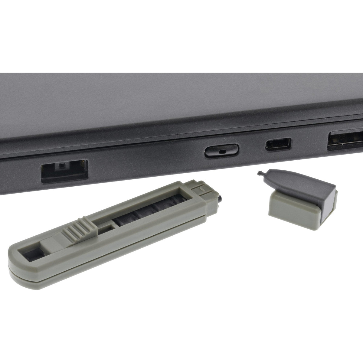 Stick Bloqueador De Puertos Usb Tipo C Inline, 6 Bloqueadores De Puertos Incluidos
