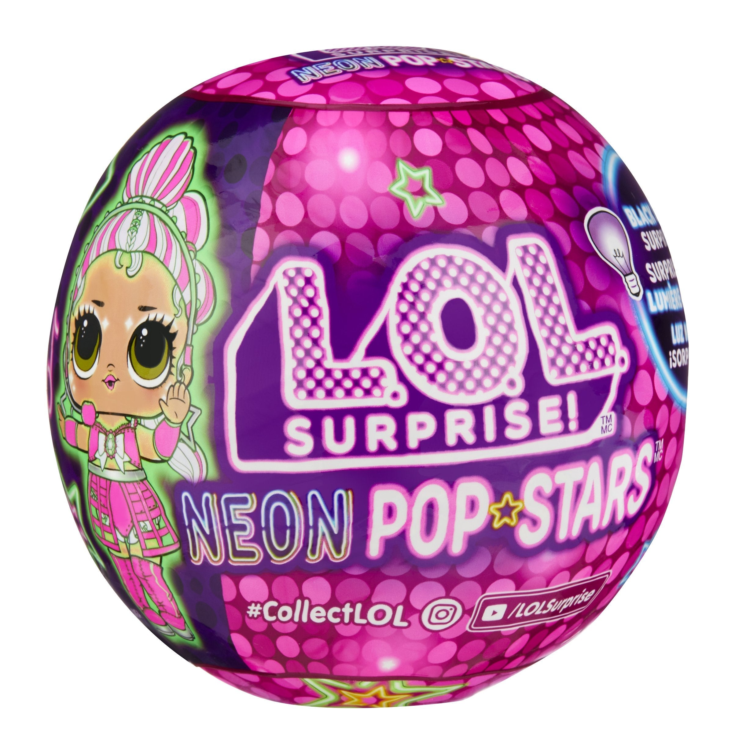 EAN 0035051120674 - L.O.L. Surprise! Neon Pop Stars Tots imagen 6