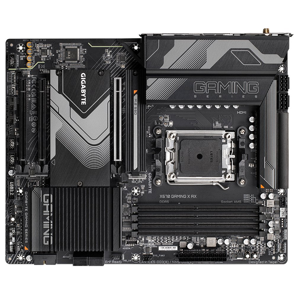 Placa Base Gigabyte X670 Gaming X Ax (X670,Am5,Atx,Amd)