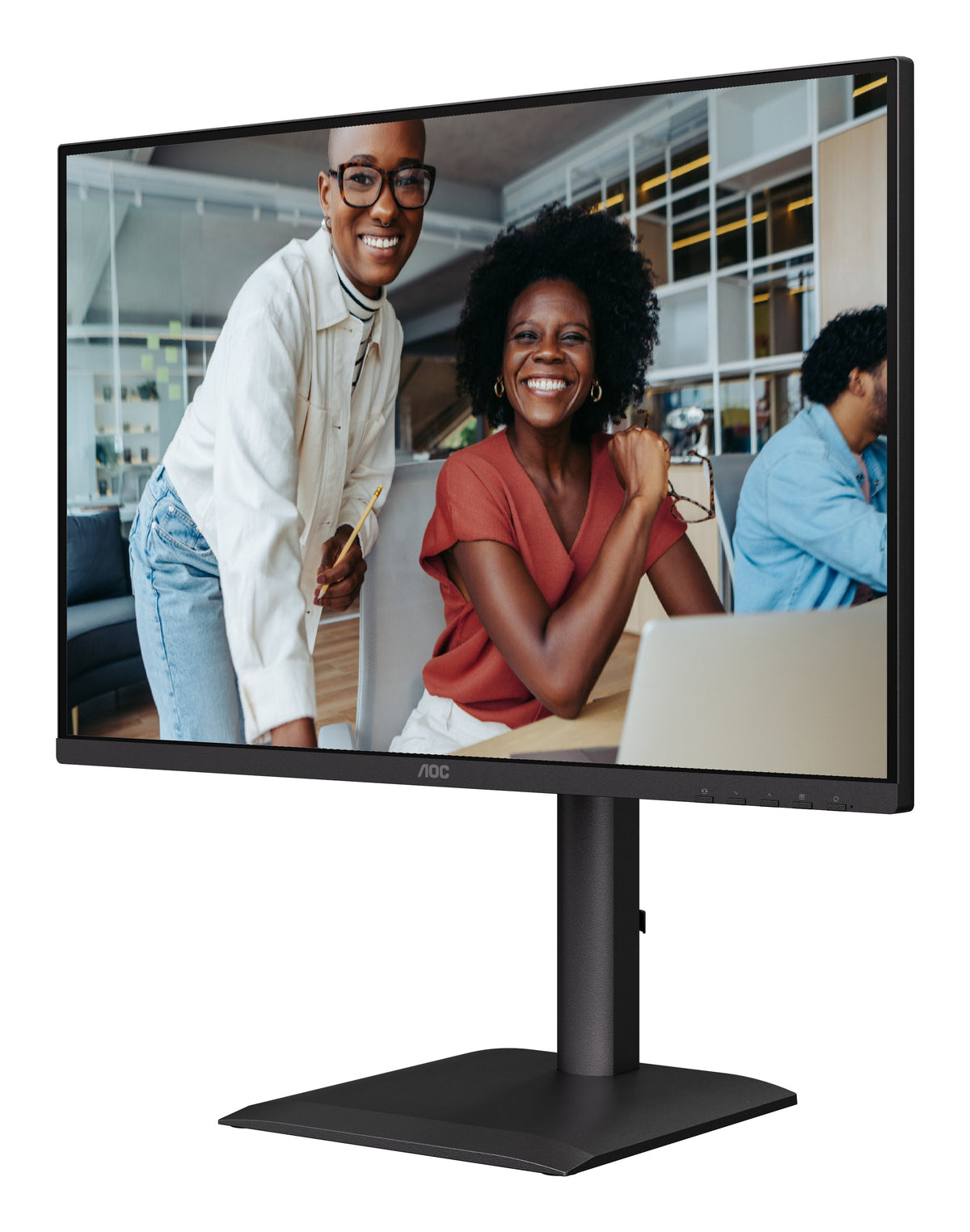 EAN 4038986143158 - AOC E4 X24E4U pantalla para PC 61 cm (24") 1920 x 1200 Pixeles Full HD LED Negro imagen 11
