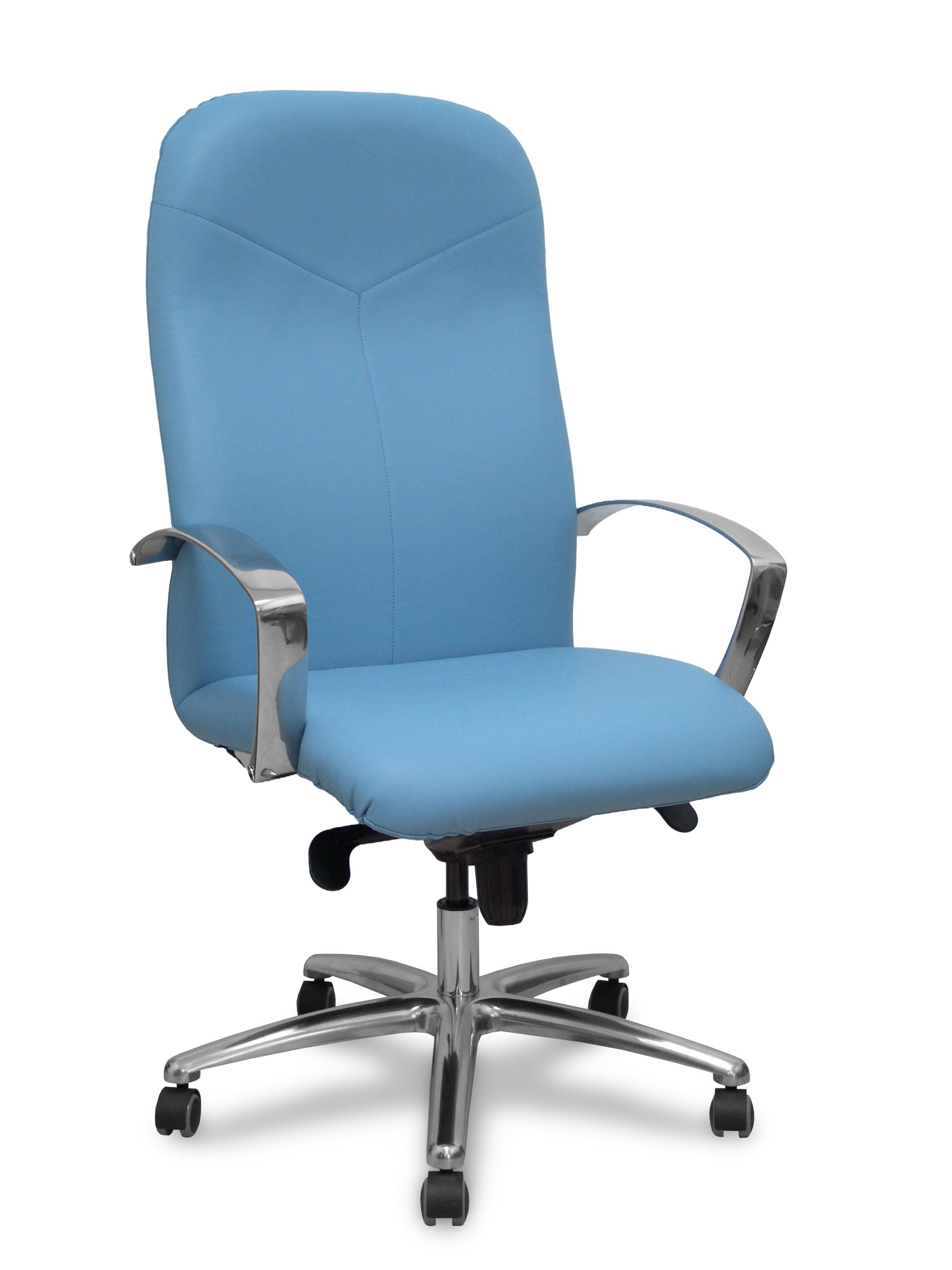 Piqueras Y Crespo Sillon Caudete Similpiel Azul Claro