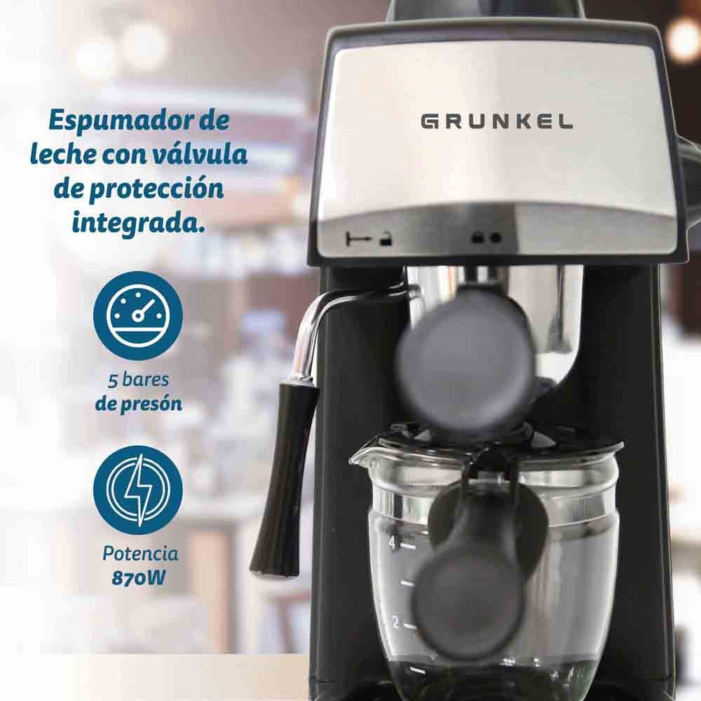 Cafetera Espresso Grunkel 5b Espresso H5bar