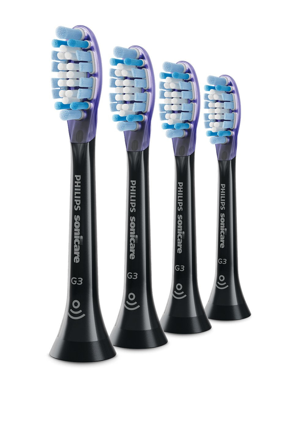 EAN 8720689037044 - Philips HX9054/88 cepillo de cabello 4 pieza(s) Negro imagen 1