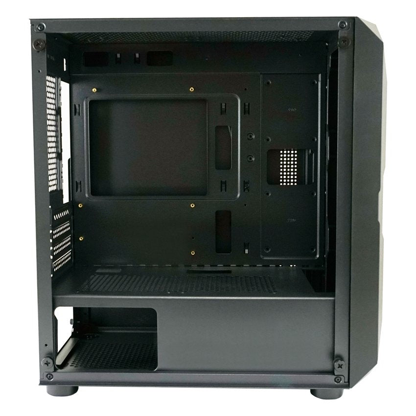 Caja Pc Lc-Power Gaming 712mb M-Atx Polynom X Black, 2*Usb2.0, 1*Usb3.0, Meshfrontpanel