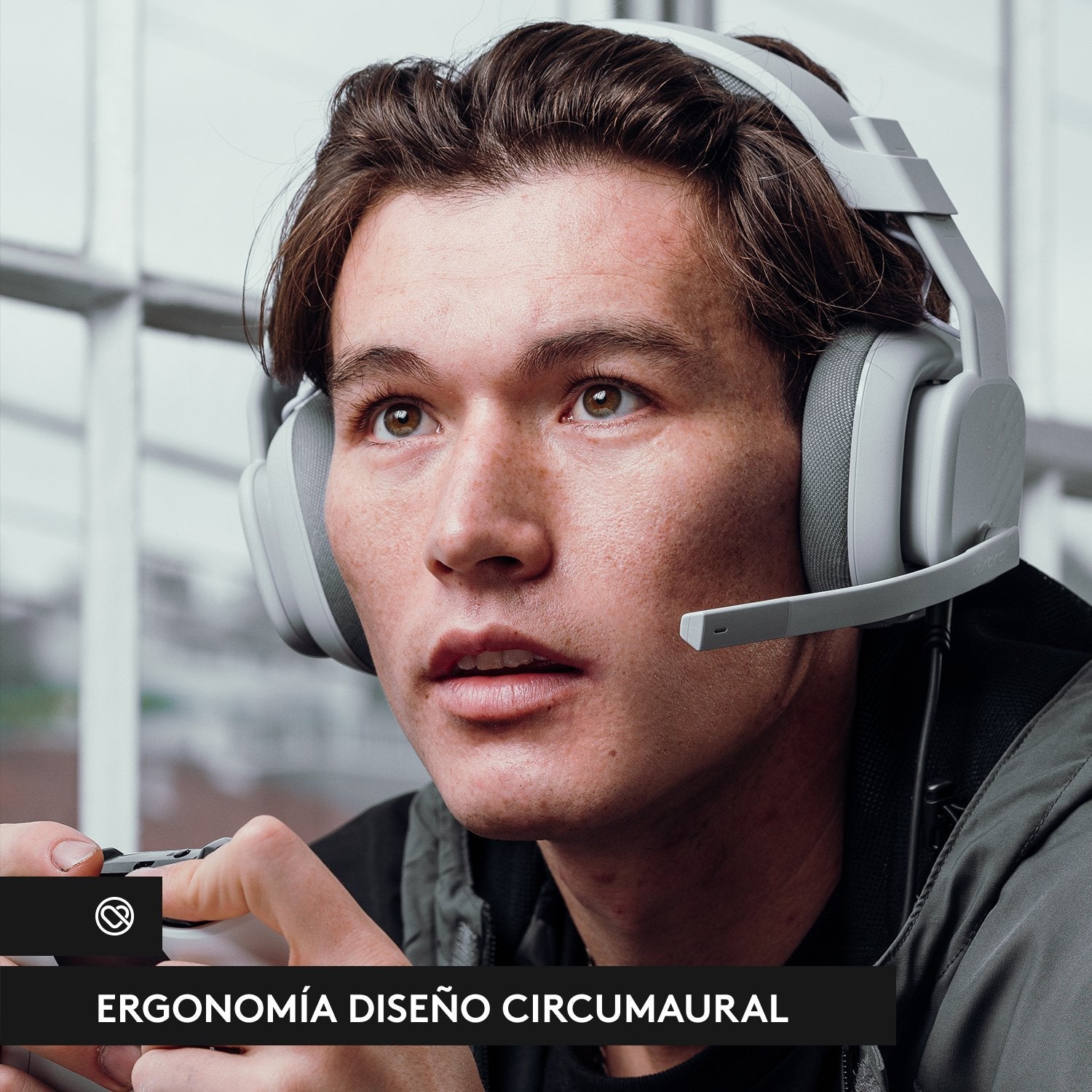 Auriculares  Astro Gaming A10 Juego Gris
