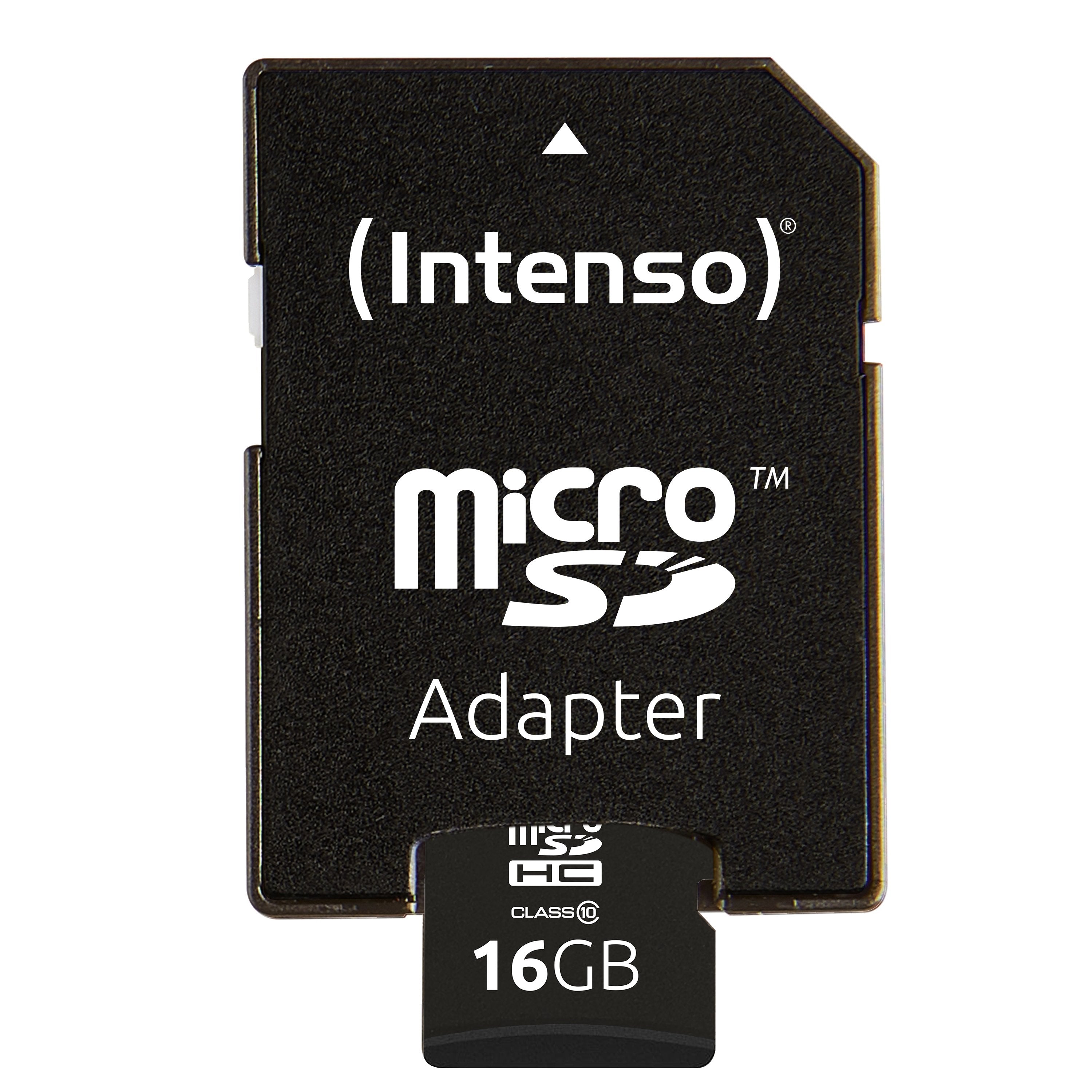 Intenso Micro Sd 16gb Intenso Cl10 + Adapt Sd