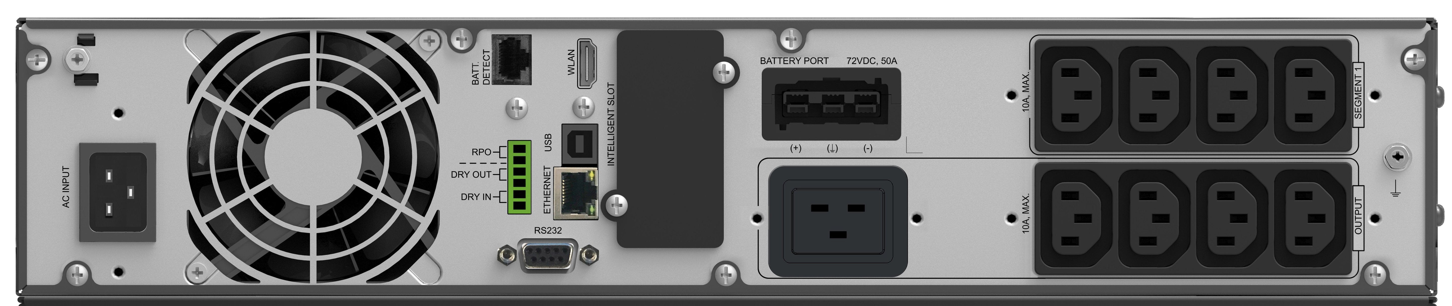 EAN 4260074982909 - PowerWalker VFI 3000 ICR IoT sistema de alimentación ininterrumpida (UPS) Doble conversión (en línea) 3 k imagen 3