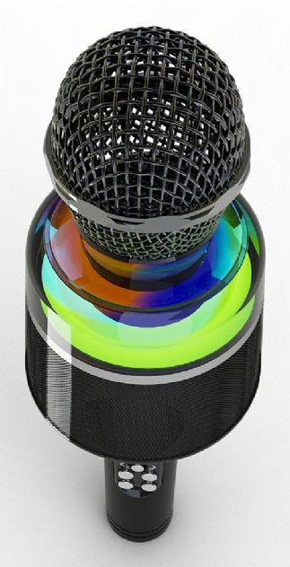Micrófono De Karaoke Inalámbrico Gembird Micbt-01-Bk, Negro