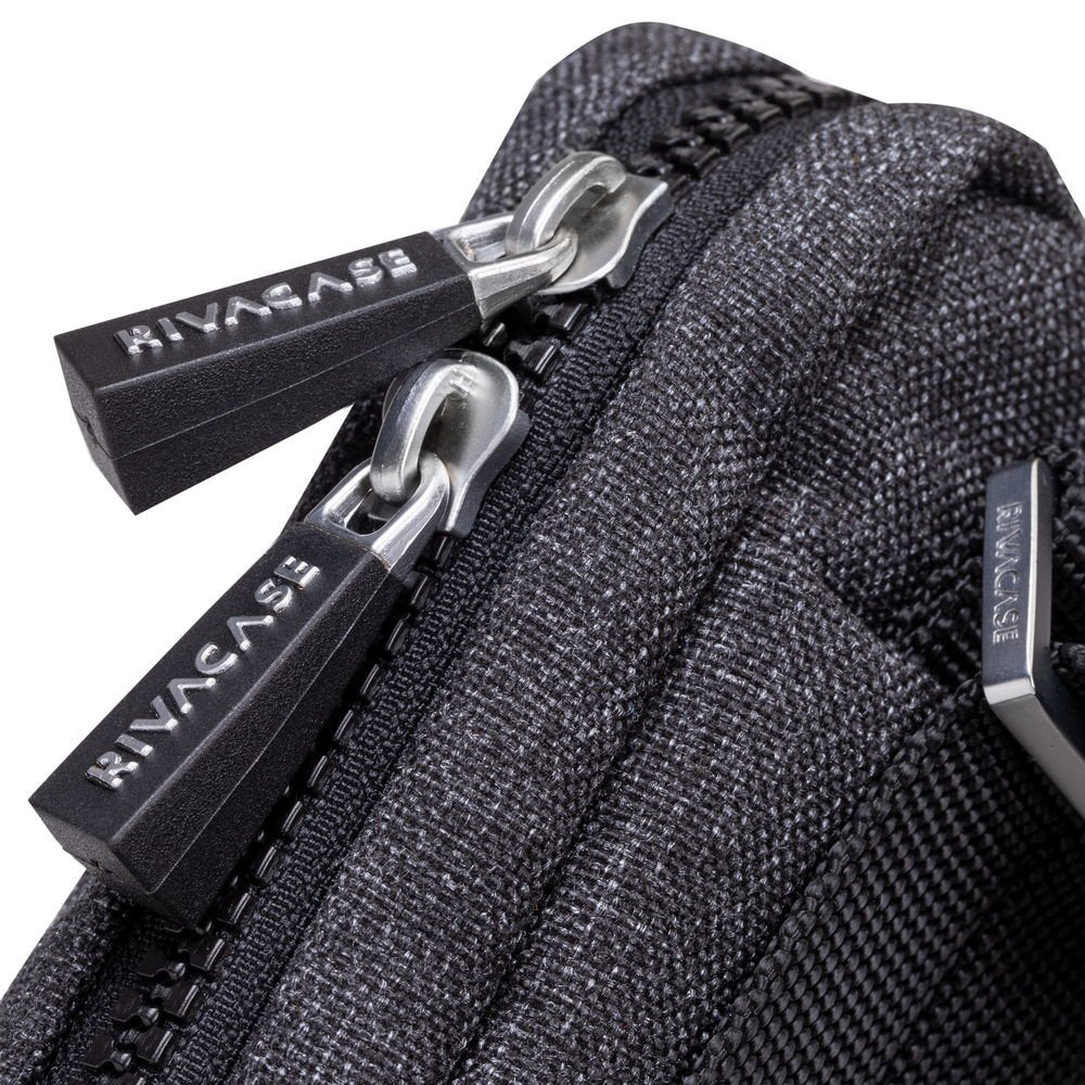 Rivacase 8810 Black Melange Crossbody Bag Para Tablets 8"
