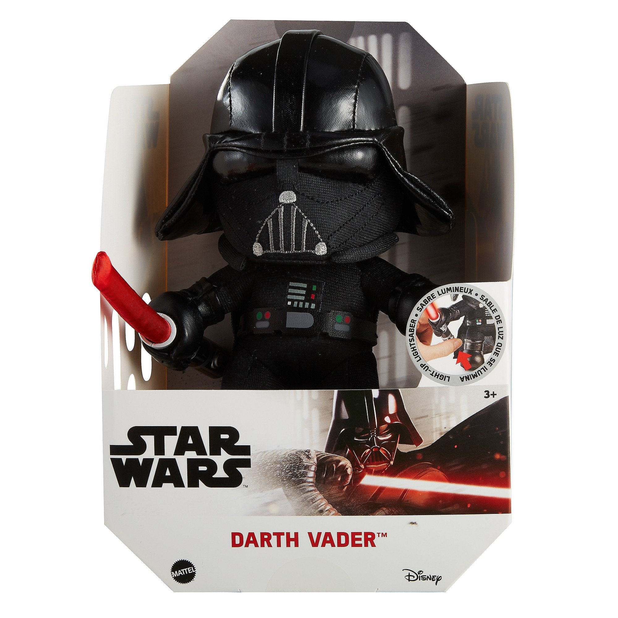 Peluche Star Wars Darth Vader Ligth Up 18 Cm