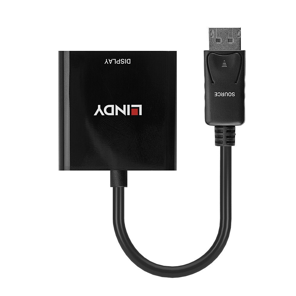 Lindy 41734 Adaptador Displayport A Dvi-D  Negro  0,17 M