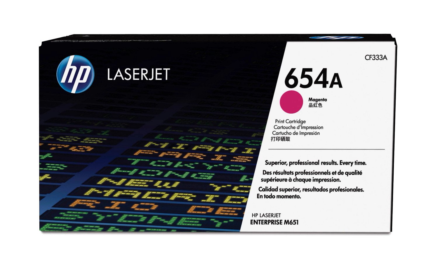 EAN 0886112501204 - HP 654A Magenta Original LaserJet Toner Cartridge cartucho de tóner 1 pieza(s) imagen 2