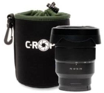 EAN 4260572671145 - C-Rope CRP-LNB-M-BLK-2 funda o tapa para objetivo de cámara Negro, Verde Vellón, Neopreno Funda de protec imagen 1
