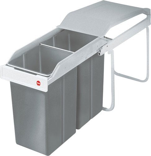 Hailo 3659-001 Empotrable-Muelltrenner 2x 14.0 L Gris 1 Ud.