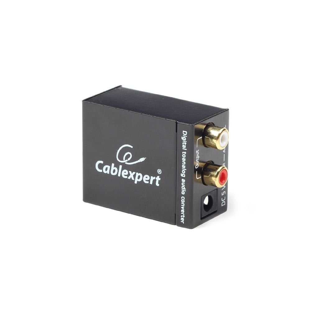 EAN 8716309082570 - Gembird DSC-OPT-RCA-001 convertidor de audio Negro imagen 7
