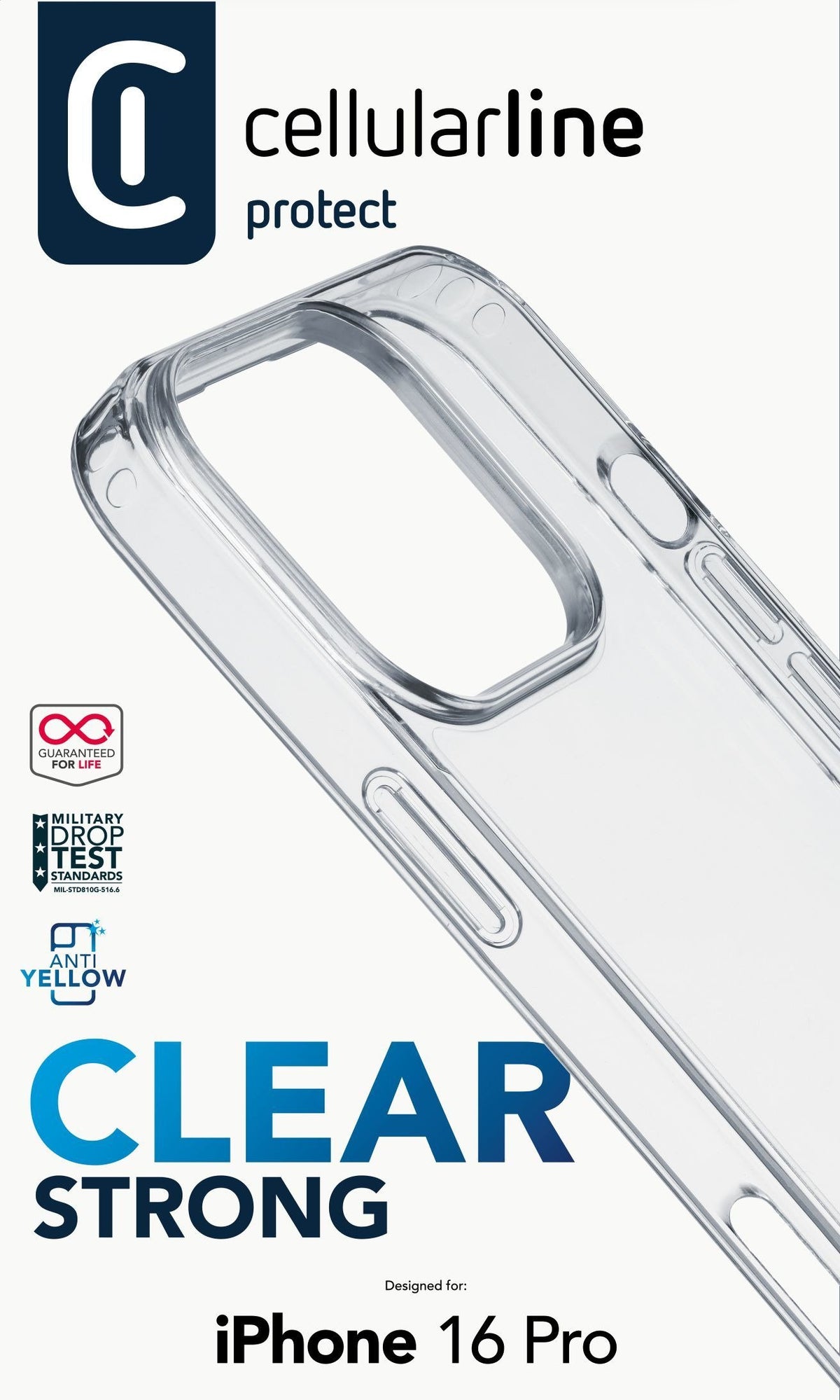 EAN 8018080482878 - Cellularline 8018080482878 funda para teléfono móvil 16 cm (6.3") Transparente imagen 2
