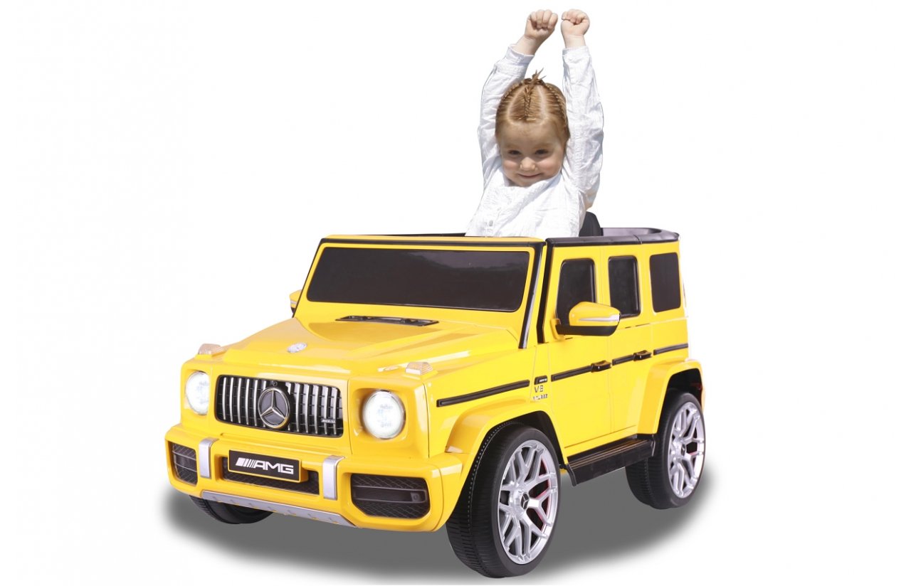 Jamara Ride-On Mercedes-Benz Amg G 63 Amarillo 3+