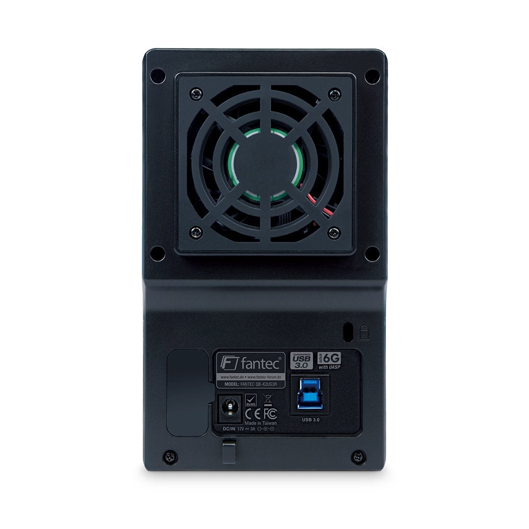 Fantec Qb-X2us3r Black 2x3,5  Sata Raid Hdd Usb3.0