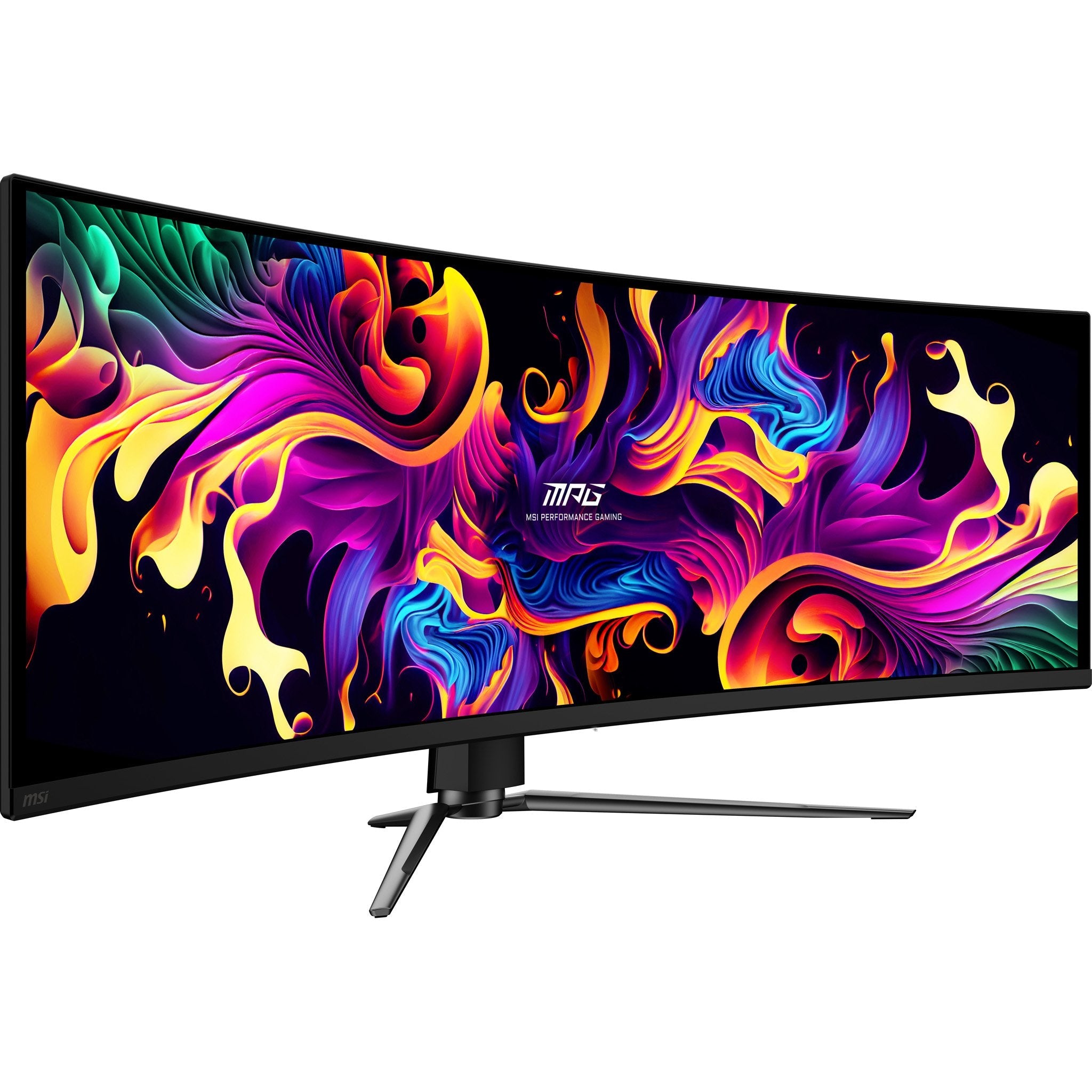 Msi Mpg 491cqpxde Qd-Oled, Monitor De Juegos De 124.5 Cm (49 Pulgadas), Negro, Dqhd, Curvo, Cubo Usb, Usb-C, Panel De 240hz 9s6-3fa84t-029