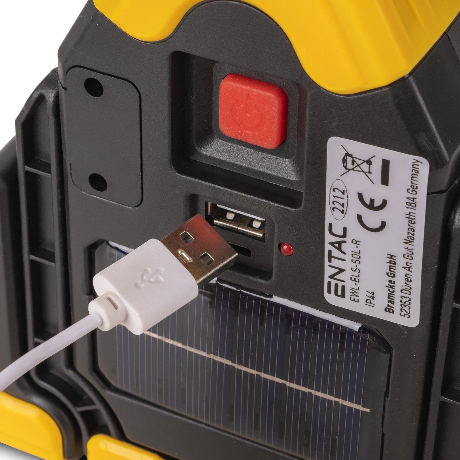 Entac Warnleuchte Solarfunktion