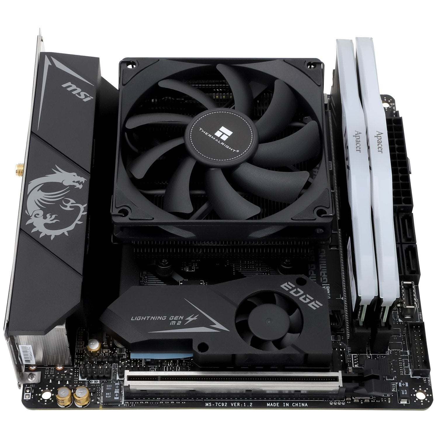 Disipador Thermalright Axp90-X36 Negro Itx 1200 Am4 1700 Am5