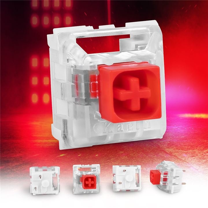 Switch Set Sharkoon Kailh Box Rojo 4044951033683