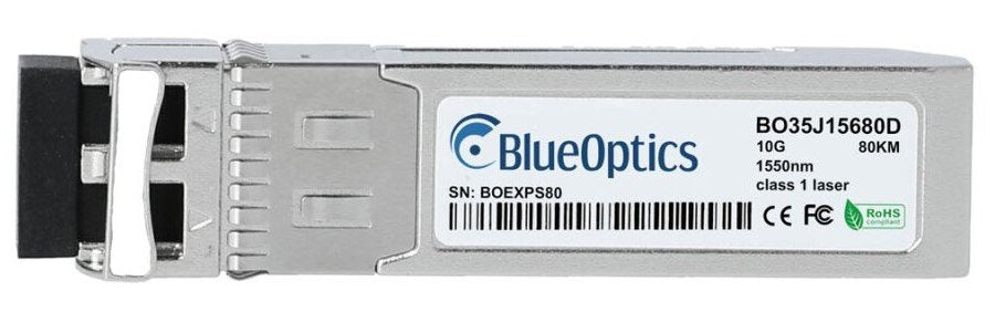 Blueoptics Synology Sfp-10g-Zr Blueoptics Sfp+ Transceiver, 10gbase-Zr, Singlemode Fiber, 1550nm, 80km