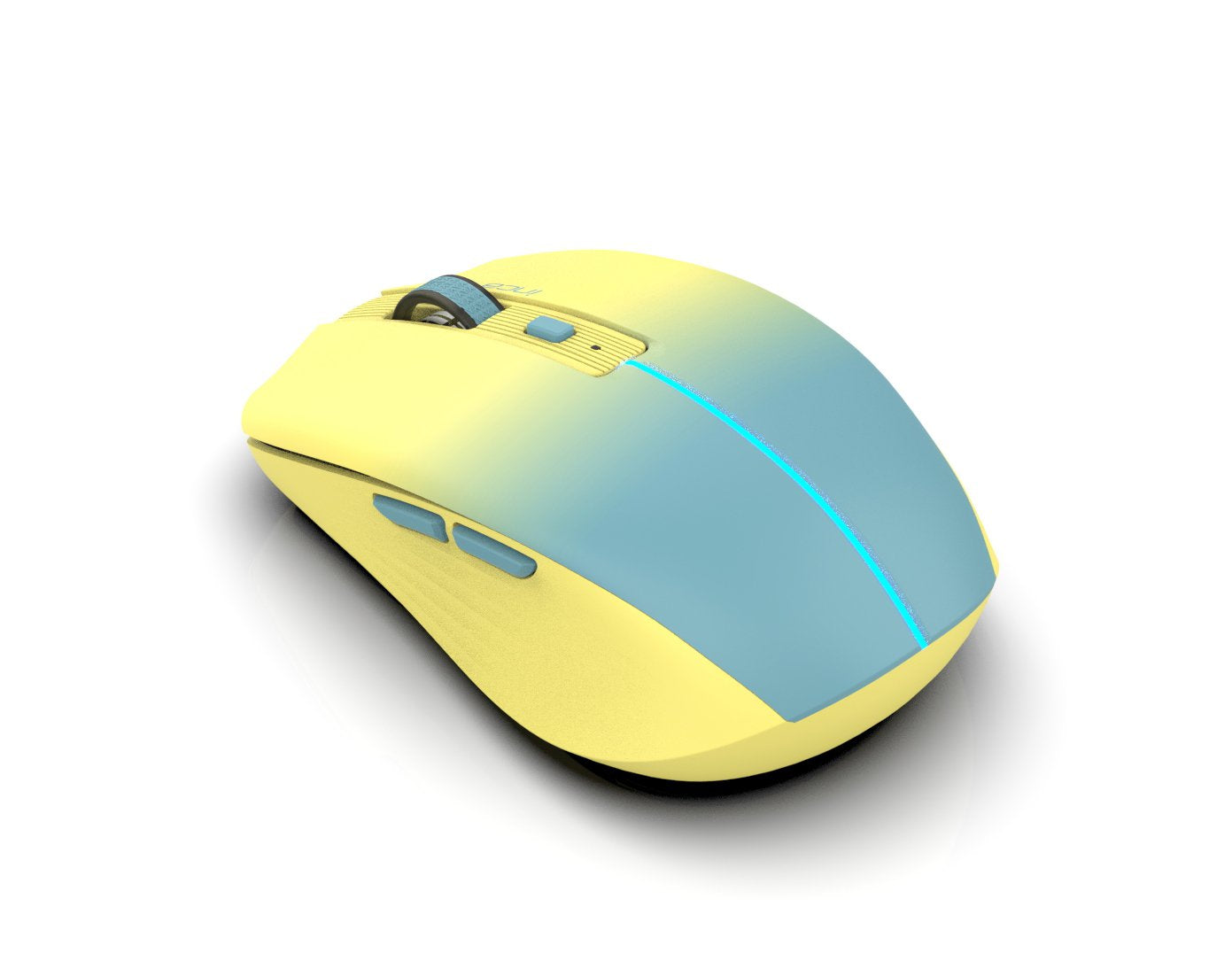 Raton  Inca Iwm-511rs 1600 Dpi,Wrls & Bt,6d Tame, Amarillo