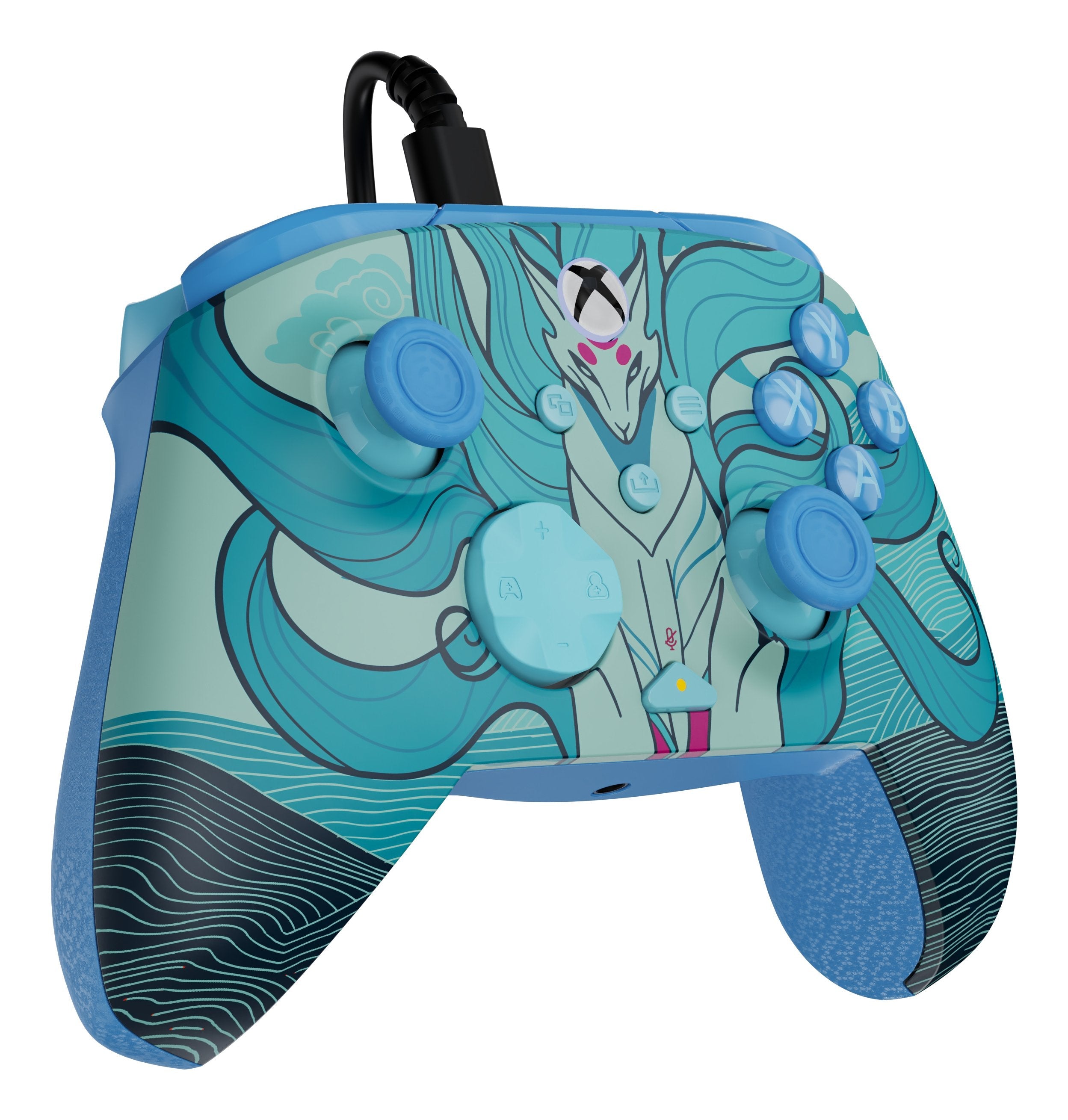 Turtle Beach Rematch Advanced Wired Blue Kitsune  (Xbs, Pc)