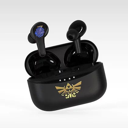 Auriculares  Otl The Legend Of Zelda Tws Negro Bluetooth Para Niños