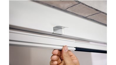 Tesa Mosquitera Alu Puerta De Proteccion Plegable 2,2x1,0m Antracita
