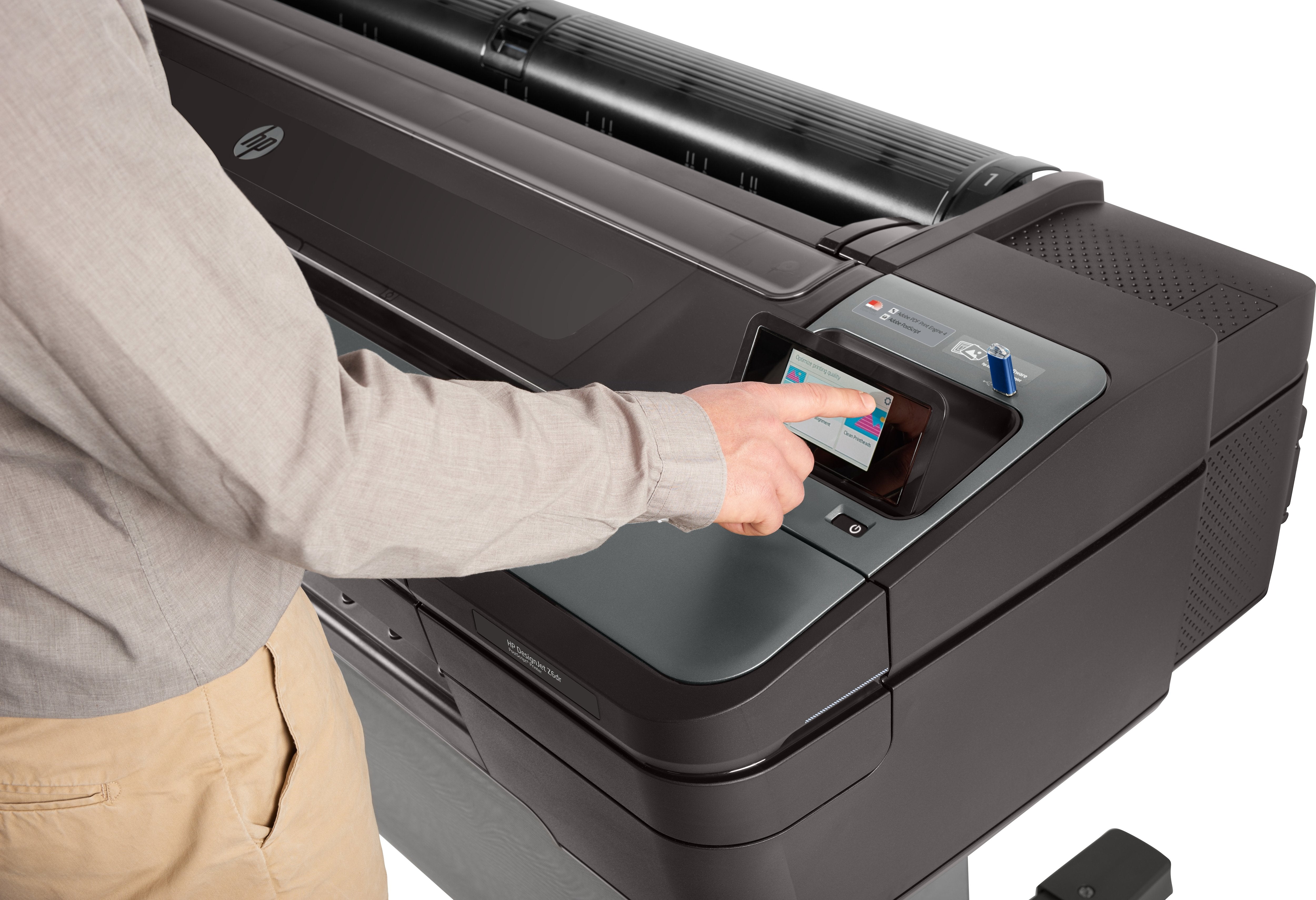 EAN 0192018667556 - HP Designjet Z6 44-in PostScript Printer impresora de gran formato Inyección de tinta térmica Color 2400  imagen 19