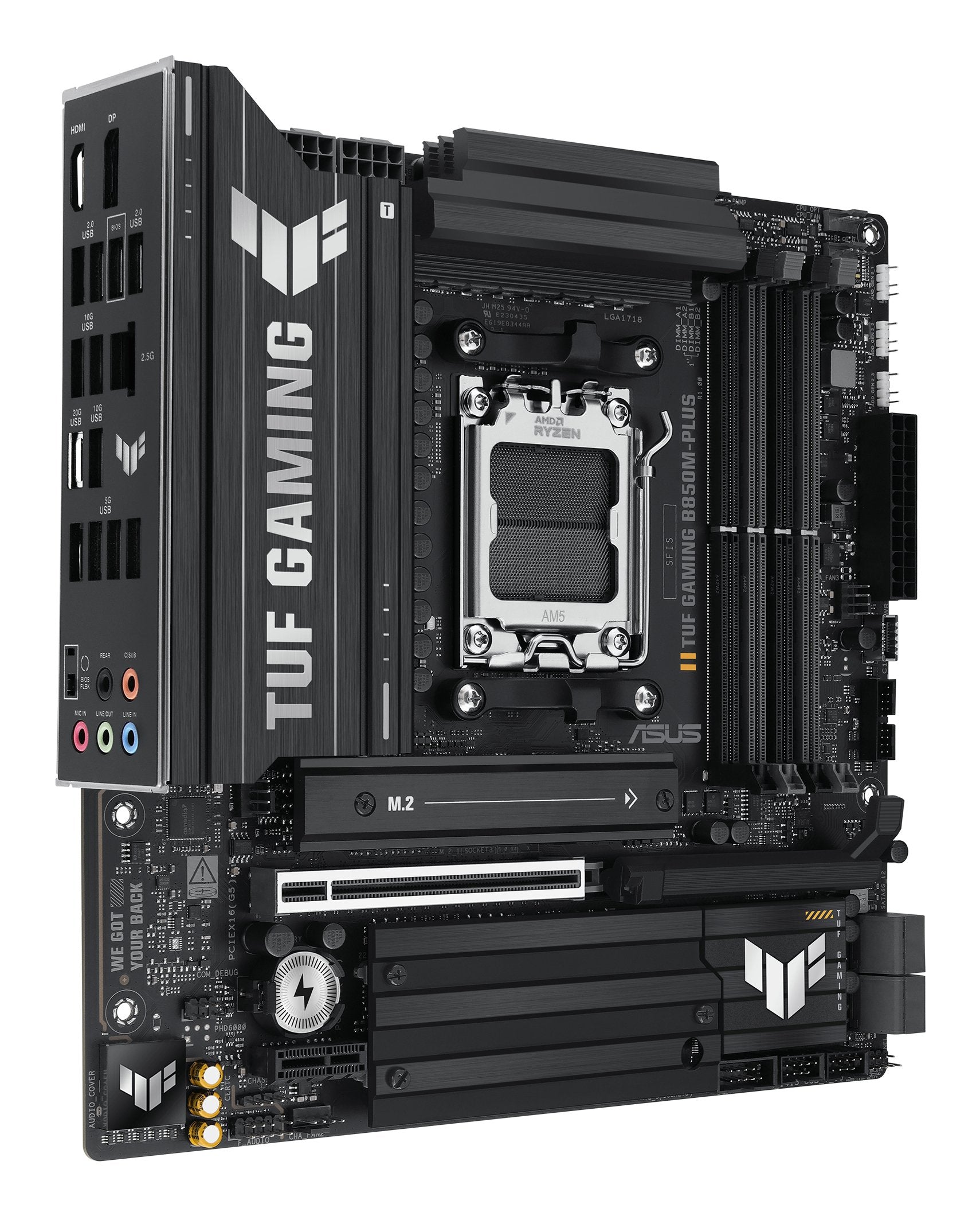 EAN 4711387775172 - ASUS TUF GAMING B850M-PLUS AMD B850 Zócalo AM5 micro ATX imagen 4