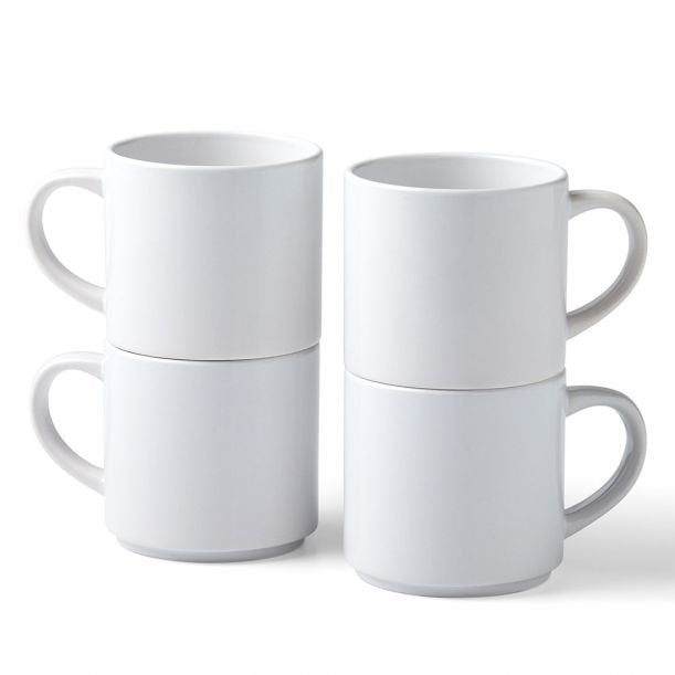 Tazas Cricut (2009392) 300 Ml 4 Tazas Blanco