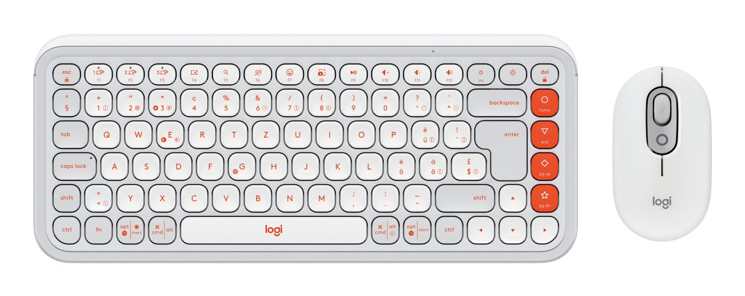 EAN 5099206128309 - Logitech 920-013276 teclado Ratón incluido Universal Bluetooth QWERTZ Suizo Blanco imagen 1
