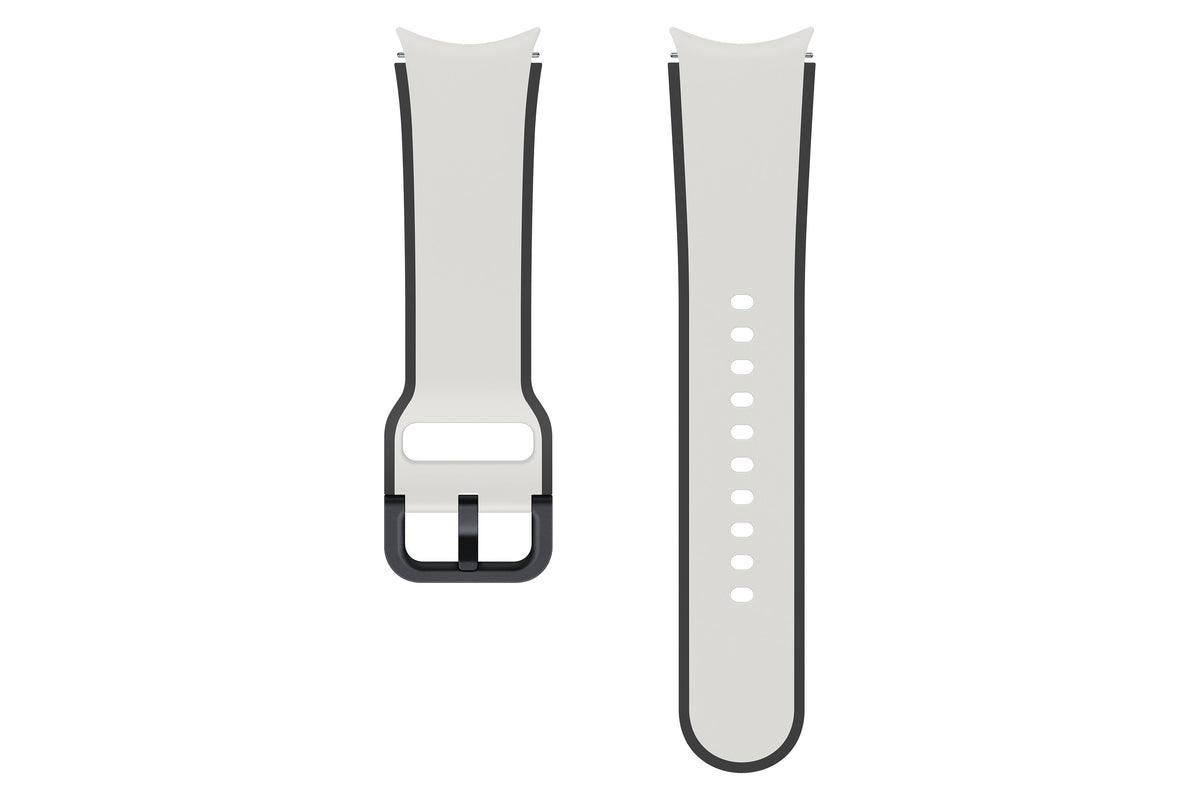 Samsung Two-Tone Sport Band 20mm, S M Et-Str90 Arena Gris For Galaxy Watch4 Or Later - Et-Str90sjegeu